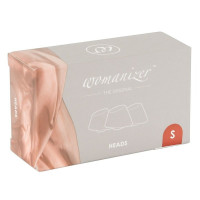 Змінні насадки на Womanizer Duo Heads, бордові, розмір S