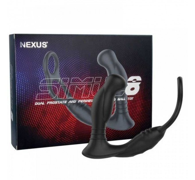 Стимулятор простати Nexus SIMUL8 Prostate Stimulator з ерекційними кільцями