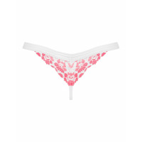 Трусики стринги кружевные Obsessive Bloomys thong S/M