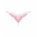 Трусики стринги кружевные Obsessive Bloomys thong S/M