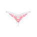 Трусики стринги кружевные Obsessive Bloomys thong S/M