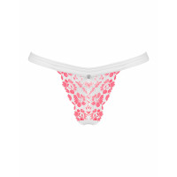 Трусики стринги кружевные Obsessive Bloomys thong S/M
