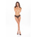 Трусики с доступом SURRENDER CROTCHLESS PANTY BLACK, S/M