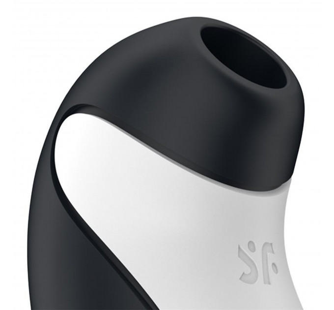 Вакуумный клиторальный стимулятор + вибрация SATISFYER ORCA WHITE
