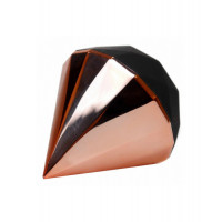 Вакуумний стимулятор клітора Diamond, рожеве золото