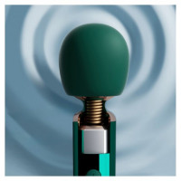 Вібратор-мікрофон Qingnan No.5 Powerful Mini Wand Massager, зелений