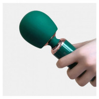 Вібратор-мікрофон Qingnan No.5 Powerful Mini Wand Massager, зелений
