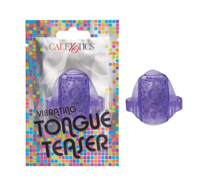Вибратор на язык CalExotic Vibrating Tongue Teaser, фиолетовый