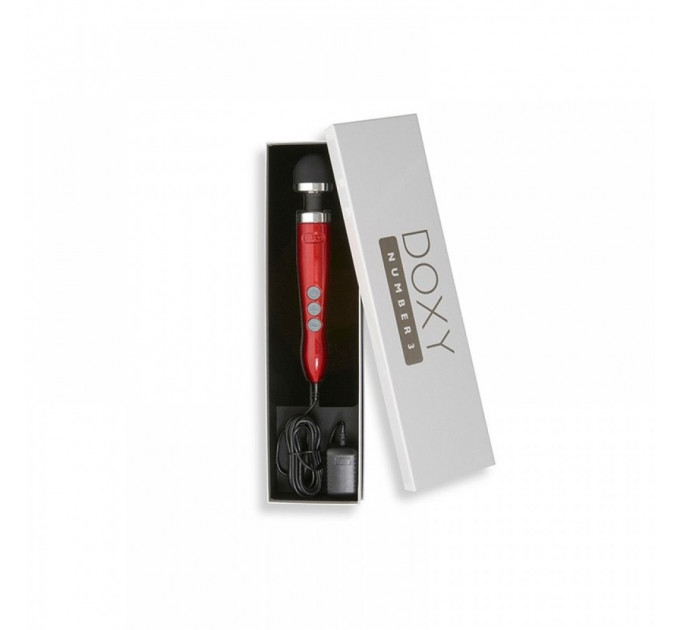 Вибромассажер-Микрофон DOXY Number 3 Candy Red