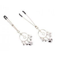Затискачі на соски CHISA Senuelo Lure Catcher Nipple Clamps з намистинами