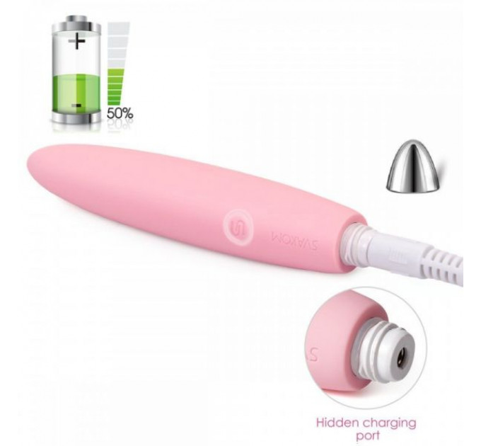 Компактный Вибростимулятор Клитора Svakom Daisy, Pink