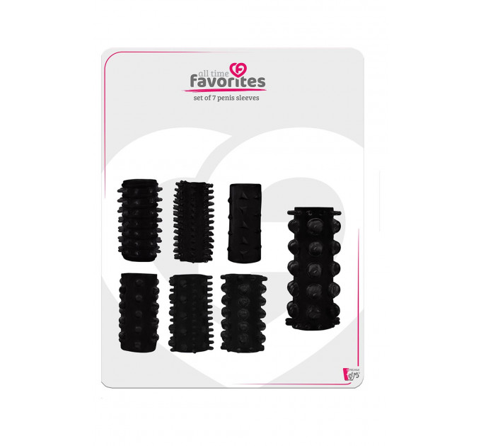 Набір насадок ALL TIME FAVORITES PENIS SLEEVES SET