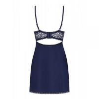 Cорочка Obsessive Drimera babydoll & thong blue L/XL