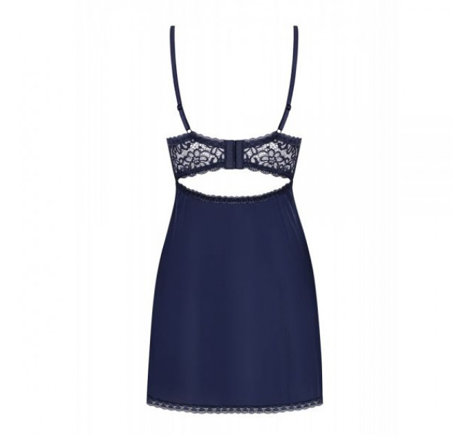 Cорочка Obsessive Drimera babydoll & thong blue L/XL