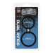 Ерекційне кільце MENZSTUFF DUAL RINGS, BLACK