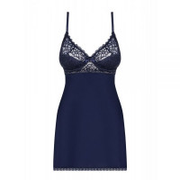 Cорочка Obsessive Drimera babydoll & thong blue L/XL