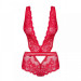 Боди Obsessive 853-TED-3 teddy red S/M