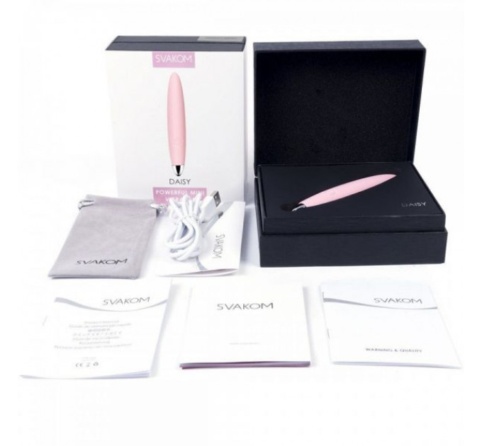 Компактный Вибростимулятор Клитора Svakom Daisy, Pink