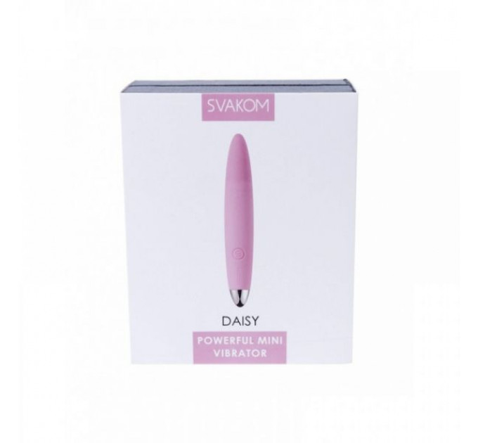 Компактный Вибростимулятор Клитора Svakom Daisy, Pink