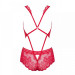 Боди Obsessive 853-TED-3 teddy red S/M