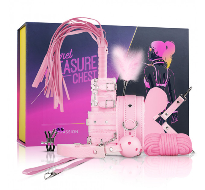 LBX404 Набор БДСМ Secret Pleasure Chest - Pink Pleasure