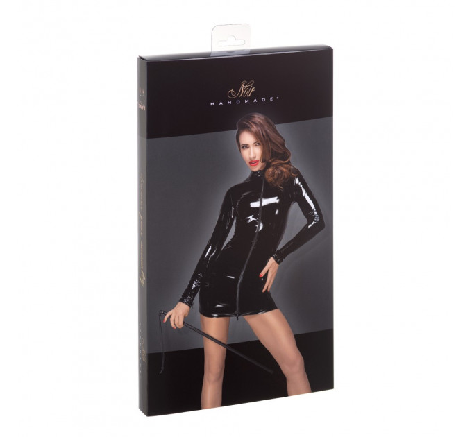 Платье винил F187 Noir Handmade М