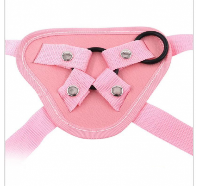 Регульовані трусики для страпона EGZO, Pink, Рожевий, Регулюється. Обхват талії: 80-120 см