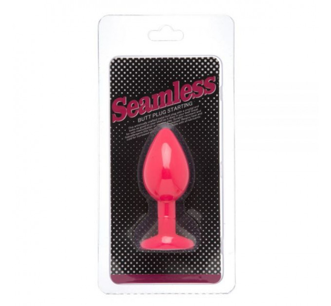 Анальна Pink Silicone Heart Light Pink, S