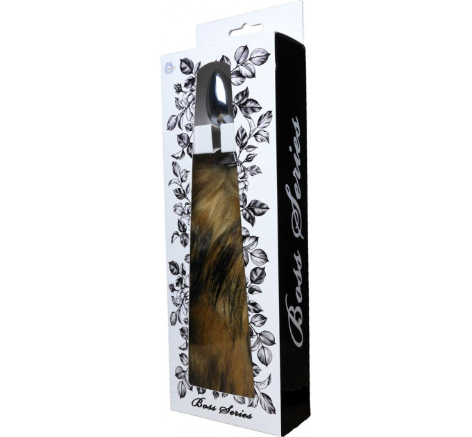 Анальная пробка с хвостом Boss of toys Fox TAIL- Brown XL