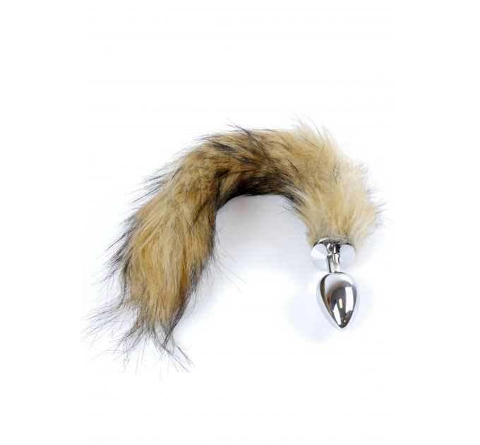 Анальная пробка с хвостом Boss of toys Fox TAIL- Brown XL