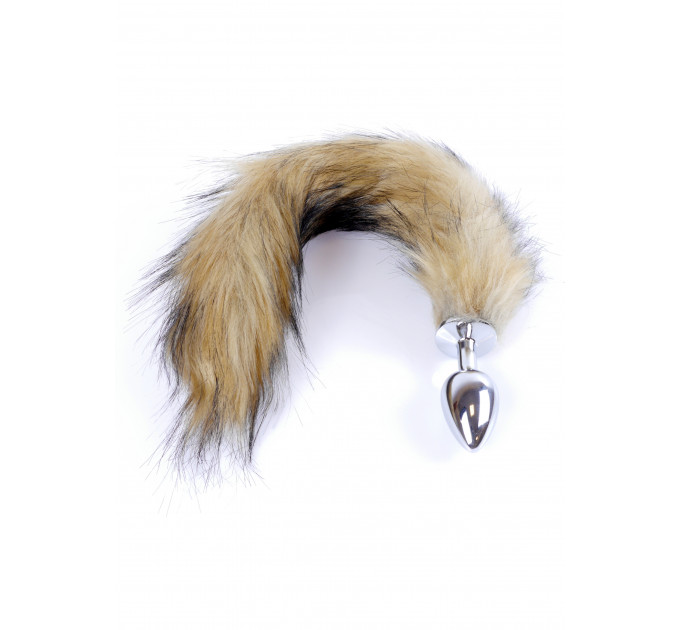 Анальная пробка с хвостом Boss of toys Fox TAIL- Brown XL