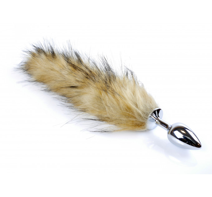 Анальная пробка с хвостом Boss of toys Fox TAIL- Brown XL