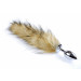 Анальная пробка с хвостом Boss of toys Fox TAIL- Brown XL