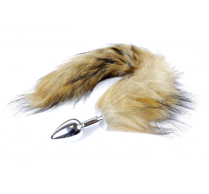 Анальная пробка с хвостом Boss of toys Fox TAIL- Brown XL