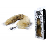 Анальная пробка с хвостом Boss of toys Fox TAIL- Brown XL