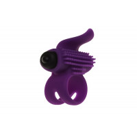 Ерекційне кільце Adrien Lastic Bullet Lastic Ring з вібрацією
