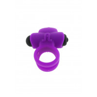 Ерекційне кільце Adrien Lastic Bullet Lastic Ring з вібрацією