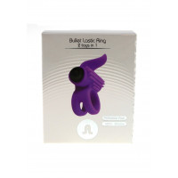 Ерекційне кільце Adrien Lastic Bullet Lastic Ring з вібрацією