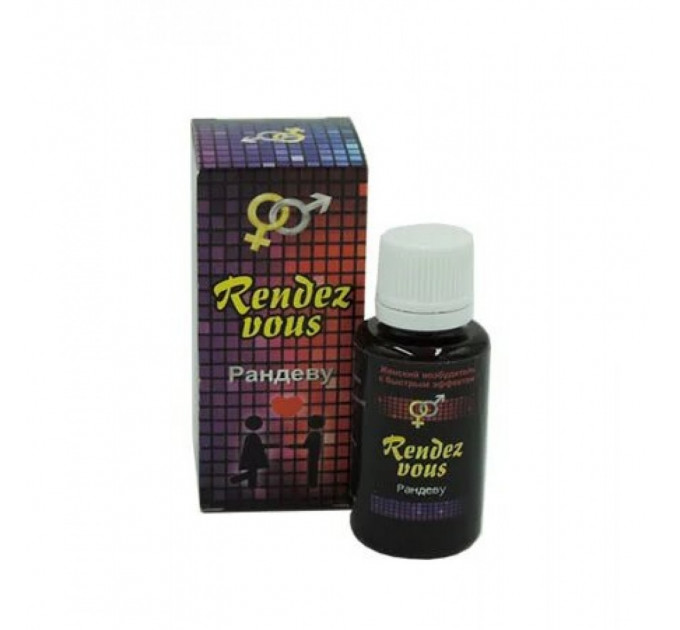 Капли возбуждающие Rendez Vous (Рандеву), 30 мл
