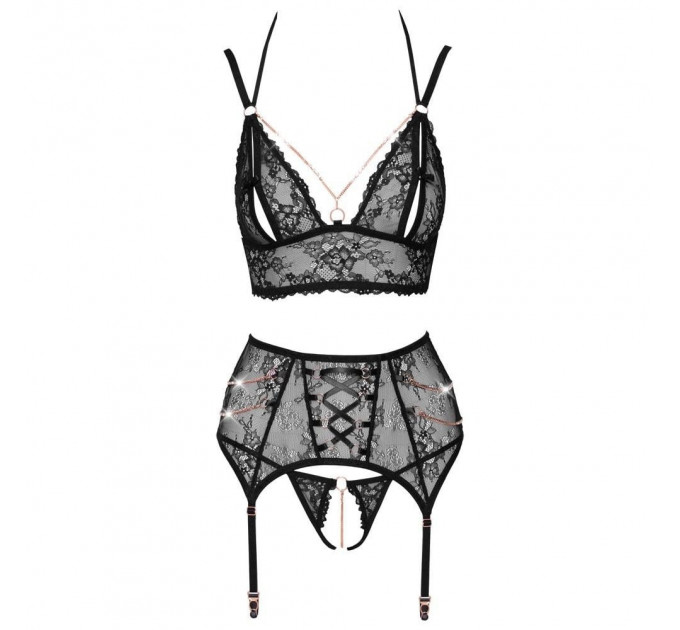 Комплект белья Bra Suspender Set L