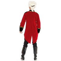 Мужской костюм капитана M/L, Leg Avenue, 2 предмета, красный