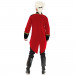 Мужской костюм капитана M/L, Leg Avenue, 2 предмета, красный