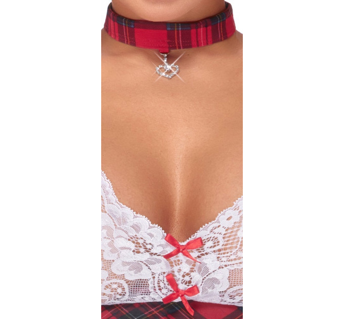 Костюм в клеточку Cottelli ,,Школьница,, для ролевых игр, M