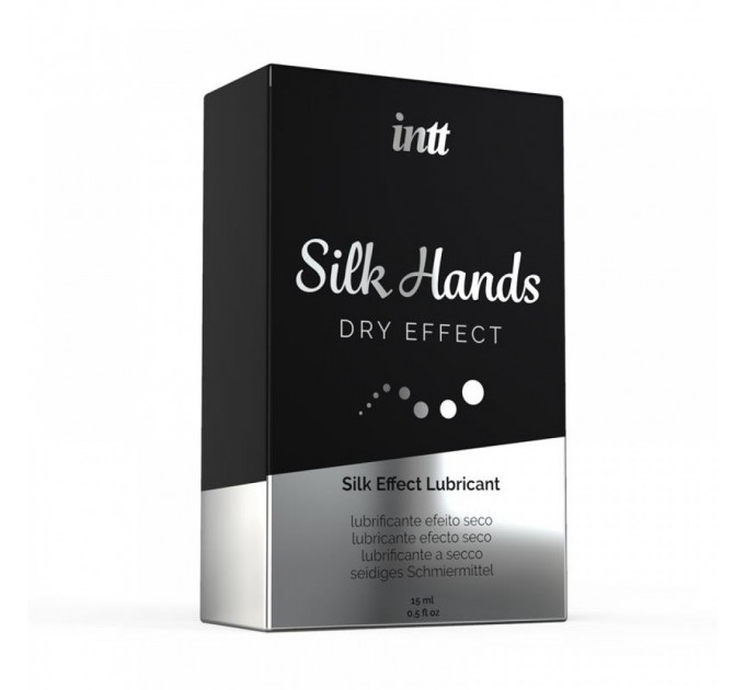 Лубрикант для мастурбации на силиконовой основеі Intt Silk Hands, 15 мл