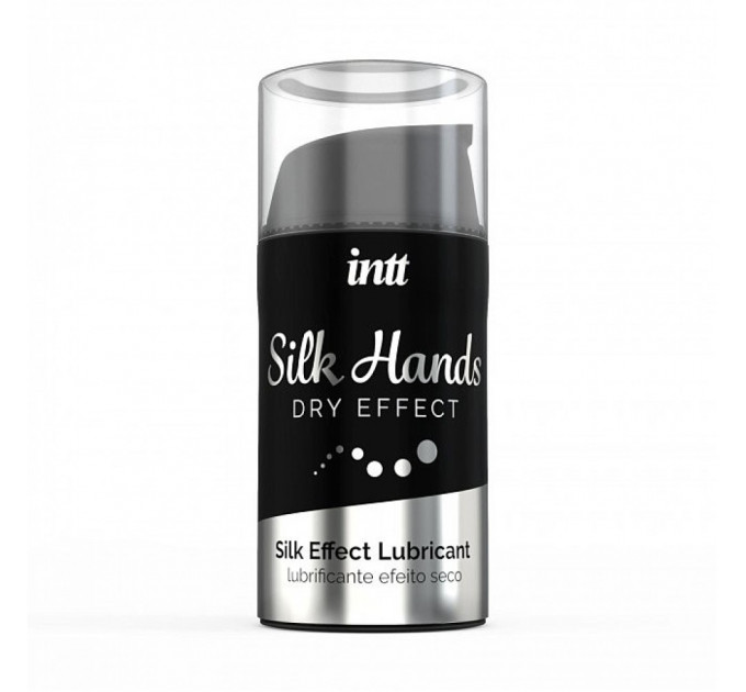 Лубрикант для мастурбации на силиконовой основеі Intt Silk Hands, 15 мл