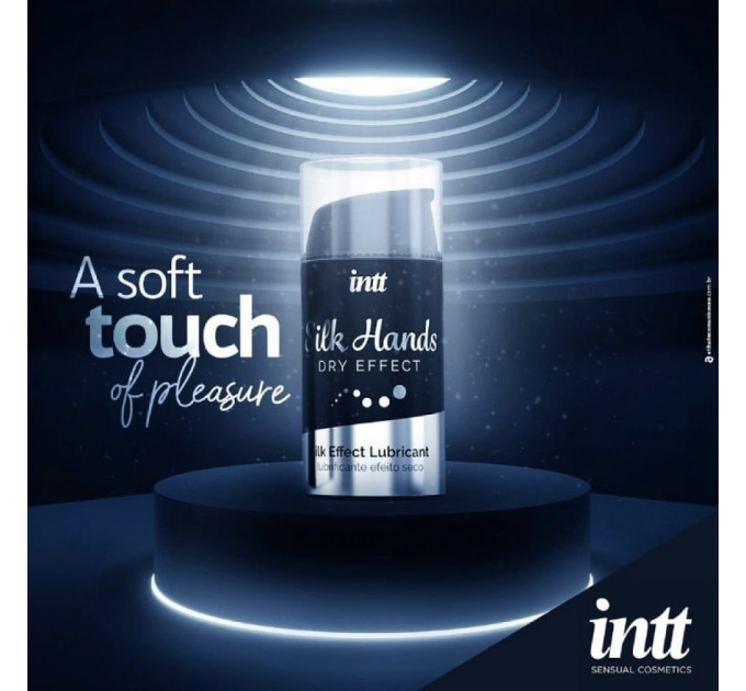 Лубрикант для мастурбации на силиконовой основеі Intt Silk Hands, 15 мл