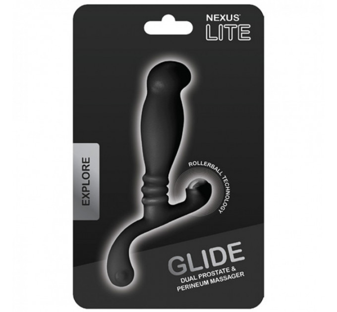 Масажер простати Nexus Glide чорний, 10 х 2.8 см