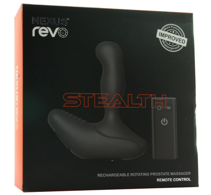 Масажер простати Nexus Revo Stealth з обертовою головкою