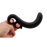 Масажер універсальний Chisa Black Mont для простати та точки G, чорний
