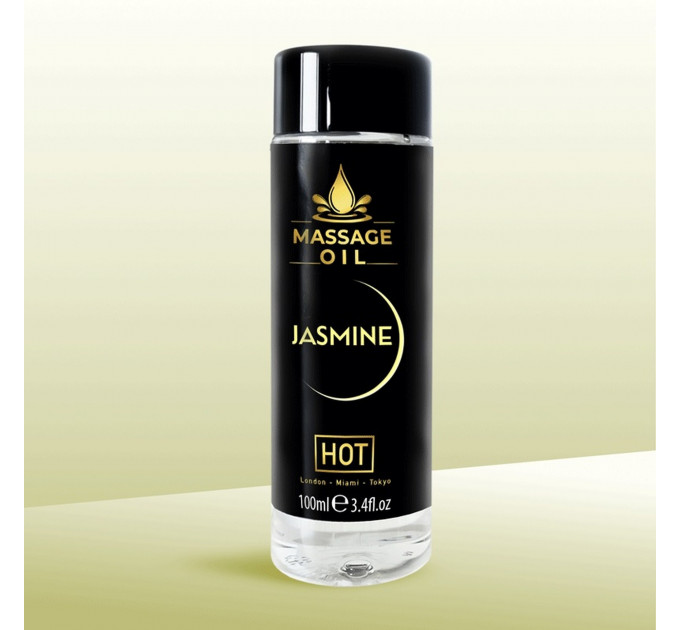 Массажное масло HOT Massage Oil Jasmin с ароматом жасмина, 100 мл